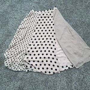 Polka Dot Patterned Skirt